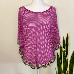 The Limited Winged Sleeve Top-XS